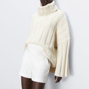 ZARA Oversized Turtleneck Sweater